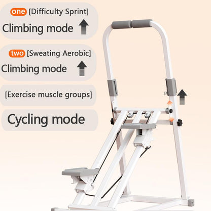 Foldable Stair Stepper Machine with Adjustable Handlebar & Step Counter - Compact Stair Climber for Home Gym, Cardio Workout Equipment, Space-Saving Step Machine