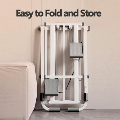 Foldable Stair Stepper Machine with Adjustable Handlebar & Step Counter - Compact Stair Climber for Home Gym, Cardio Workout Equipment, Space-Saving Step Machine
