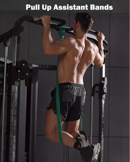 Resistance Band Pull up Band Fitness Exercise Bands Natural Latex for Workout Body Stretch Powerlifting Band Fitness Sport Training at Home/The Gym